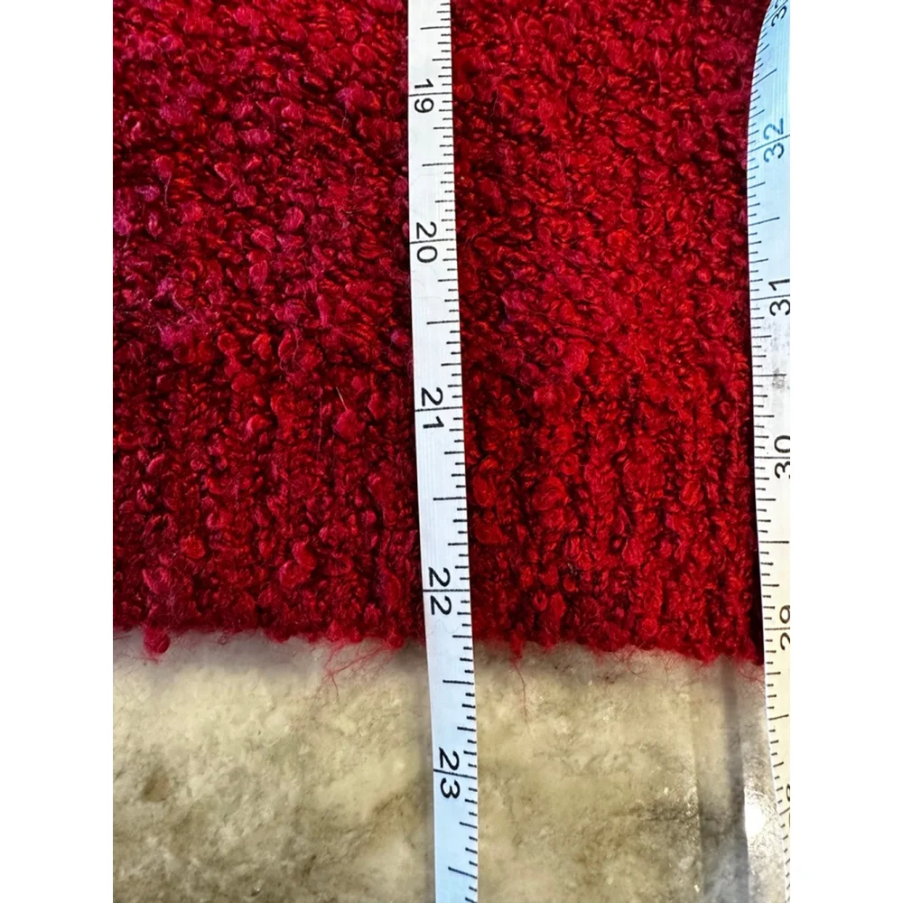 Fashion Nova Red V-Neck Sweater S - Picture 6 of 6